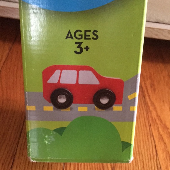 Melissa & Doug road rug with the 4 vehicles - Picture 6 of 6